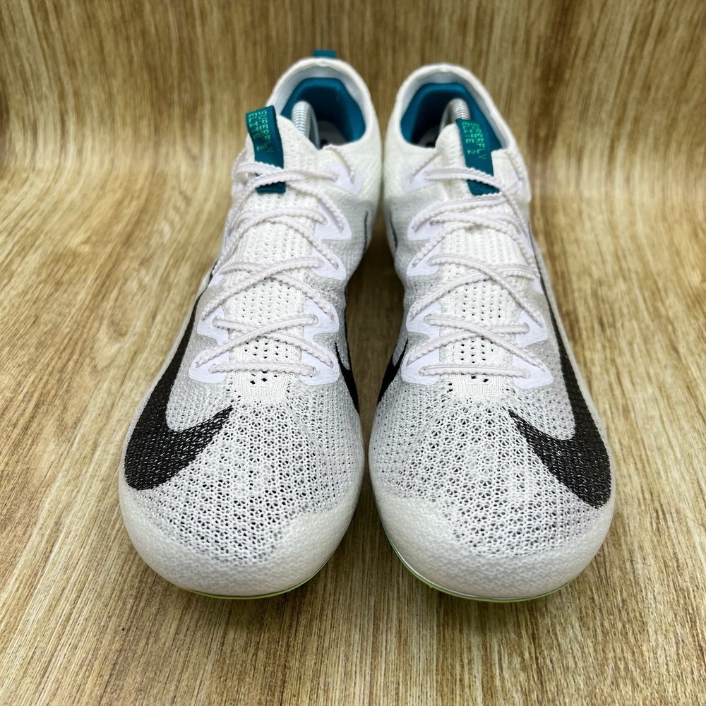 Nike Zoom Superfly Elite 2 Men's 8.5 White Green Sprint Spikes‎ FZ9662-100 NEW - Picture 2 of 9